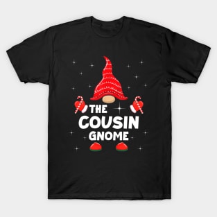 The Cousin Gnome Matching Family Christmas Pajama T-Shirt